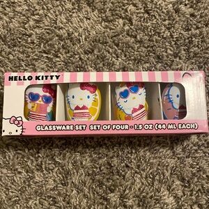 Hello kitty summer shot glasses